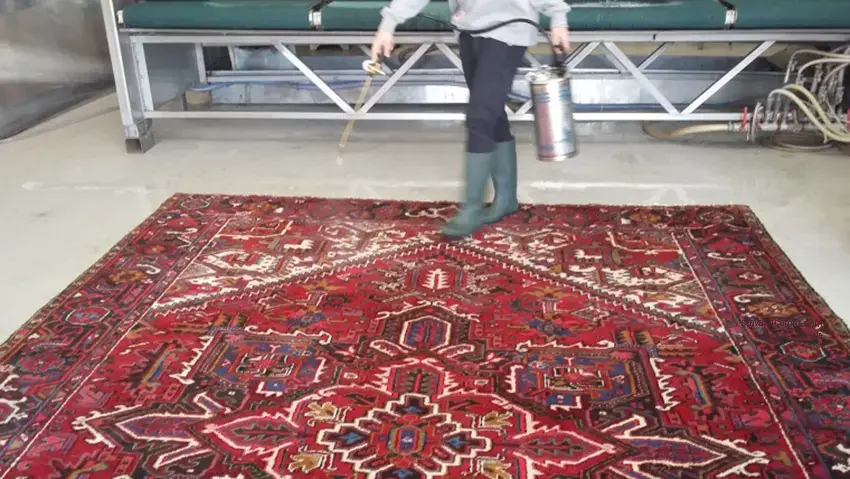 قالیشویی در هروی تهران, قالیشویی در محله هروی
